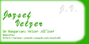 jozsef velzer business card